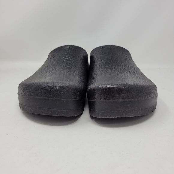 Mens Birkenstock Super Birki Slip Resistant Black Polyurethane Clogs 10 NO INSOL - Picture 3 of 12